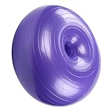 MOTHNUR Donut förmiger Yoga Auxiliary Ball aus PVC und Anti Burst Rutschfester Fitness balanceball für Pilates und Gleichgewichtstraining Inklusive Luftpumpe für Zuhause und Fitnessgeräte