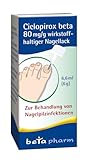 CICLOPIROX beta 80 mg/g wirkstoffhalt.Nagellack