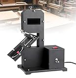 STIDEsknautic Tischbandsäge,Holzschneidemaschine mit Metall-Arbeitstisch 45° neigbarem,70 mm Schnitthöhe, 90 mm Ausladung,Für Hartholz und Weichholz,800W