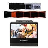 All-in-One-Filmscanner mit 22 MP und 5-Zoll-Display, 16 GB Fotoscanner, Konvertiert 35/126/110 Mm Super-8-Film und 135/126/110/50 Dias in Digitale Fotos