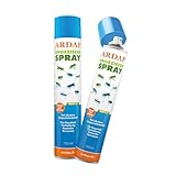 2 x ARDAP Repell Ungezieferspray 750ml - Insektenspray bei akutem Ungezieferbefall - Abwehrend bei Insektenbefall - Insektenspray Wohnung - Schädlingsfrei - Ungeziefer Spray - Wirkt schnell & effektiv