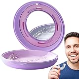 Aufbewahrungskoffer | Hosenträgeretui | Nachtschutzkoffer Behälter Aufbewahrung | Halter Behälter Behälter Hosenträger Fall Mundschutz Aligner Case Halter Organizer für Damen Herren Reisen