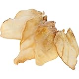 Kerbl Pet Rinderohren, 100% Natürlich, Fettarm, Ohne Zusatzstoffe, Zahnreinigend, Kaumuskulatur Stärkend, Geruchsarm, Für alle Hunderassen