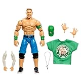 Mattel WWE Elite Actionfigur WrestleMania mit Zubehör und Nicholas-Bauteilen, bewegliche Sammelfigur für WWE-Fans HVJ09