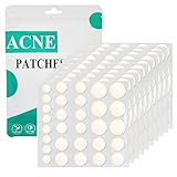 Zemolo 300 Stück Pickel Patch Unsichtbare Hydrokolloid Akne Pimple Patch mit Teebaumöl Tag & Nacht Akne pflaster Wasserdicht & Atmungsaktiv Absorptions Acne Patches