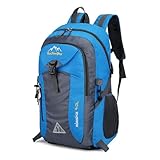 AsyinXson Wanderrucksack 40L Herren Damen Trekkingrucksack Wasserdichter Rucksack Leicht Groß Reiserucksack, Outdoorrucksack mit Reflexstreifen Für Outdoor Sport Wandern Trekking Camping