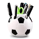 AWAVM Stiftehalter im Fußball-Stil für Schüler – Fußballzimmer-Dekoration