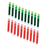 WEKAMOS 100 Stück Tintenpatronen für Füllfederhalter Bunte Löschbare für Schule und Bürobedarf Rosafarbene und Grüne
