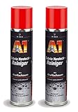 2x 400ml Dr. Wack A1 Cabrio Verdeck-Reiniger, Cabrio Dach Reiniger Pflege-Schaum, für alle Cabrio-Verdecke (Kunststoff, Stoff, Acryl, Dralon, Leder)