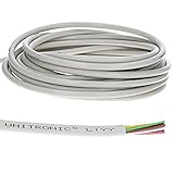 10 Meter Lapp 0028508 LiYY Steuerleitung 8x0,5 mm² I Datenkabel I LED Verlängerung Kabel I Signalkabel 8 adrig I Klingelkabel I Datenleitung