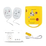 AED Trainingsgerät Deutsch, XFT Mini AED trainer, Erste Hilfe Lehrgerät für AED-Training, AED Lehrgerät mit CPR-Lehrgerät Maschine für Defibrillator-Auszubildende-Anfänger (XFT-D0009)