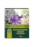 Bellandris Rhododendrondünger - Speziell für Rhododendren, Azaleen und Moorbeetpflanzen, stärkt Blütenpracht und gesundes Wachstum - 1kg