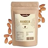 Mandeln sonnengereift 1000g | süßer & milder Geschmack | Mandelkerne frei von künstlichen Konservierungsstoffen, Aromen & Farbstoffen | ideal als Snack zwischendurch oder beim Backen | vom Achterhof