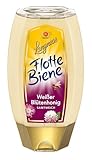 Langnese Flotte Biene Weißer Blütenhonig samtweich, 250g