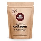 Kollagen Hydrolysat Pulver 600g (2x300g) - Bioaktive Collagen-Peptide - 90% Protein - Monatsvorrat - ohne Zusatzstoffe - kontrolliert und abgefüllt in Deutschland - Puraveda