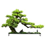 Zuhause Simulation Tree with Base Ornaments Entrance Soft Decorations Office Creative Dekoration
