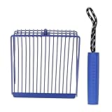 Sandschaufel für Katzen, Sandschaufel für Katzen Mühelos Aufbewahrung von Sandkästen (Blue)