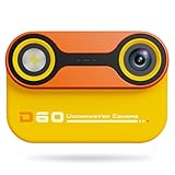 Ohulelks wasserdichte Kinderkamera Unterwasserkamera 3 Meter Wasserdicht Vorher und Nachher Dualkamera Schwimmen Outdoor,Gelb