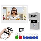 OBO HANDS Tuya WLAN-Türklingel mit 2-Draht-Technologie, 2-MP-Video- und Audioübertragung, RDID-Kartenentsperrung, 120°-Nachtsicht und einfacher Installation
