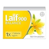Laif 900 Balance | Johanniskraut | bei Antriebslosigkeit und Stimmungstiefs | mehr Elan, Lebensfreude und Gelassenheit | 1 x 100 Stück