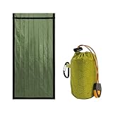 LIbgiubhy Schlafsack Survival Schlafsack Biwaksack Camping Wanderungen