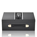 20L Tragbarer Safe Tresor, Feuerfeste Dokumentenbox
