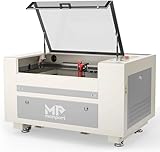 MONPORT 60W CO2 Laser Graviermaschine 600 x 400mm Lasergravierer Laserschneider Industrielle Gravurmaschine mit Autofokus, Luftunterstützung, CO2 Laser Cutter Engraver für Metall, Holz, Leder