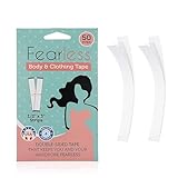 liuchanghe Fashion Tape Doppelseitig, 50 Stück Klebestreifen Kleidung, Transparentes Body Tape, Geeignet für alle Stoffarten und empfindliche Haut