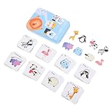 NAMOARLY 1 Satz Puzzle Kleinkindspielzeug vorschulisches Lernen logisches Trainingsspielzeug guter Motor interaktives rätselbuch pädagogisches Bildungsspiel Holz