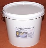 Zitronensäure 5 Kg, reine Lebensmittelqualität E330 im Eimer