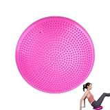 Weqizuerqi 33x33x3 cm Yoga Balance Kissen Balancekissen Ballsitzkissen Sitzkissen Für Beckenbodentraining Massage Board Physiokissen Für Core Koordination Fitness Rückentraining Pad