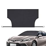 Dmuzsoih Winter Windschutzscheibe, Auto Windschutzscheibe Schneeabdeckung | Fahrzeug Windschutzscheibe Schneefrostabdeckung | Multifunktionales Automobileisschild, Autoschutzmittel für alle Arten von