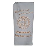 Weizenmehl 25kg Typ 550 von Rätze-Mühle aus regionalen, naturbelassenen Weizen