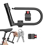 Fahrradschloss, Fahrrad-U-Schloss, robuste Kombinations-U-Schloss-Halterung im Lieferumfang enthalten – U-Fahrradschloss mit Halterung, robust und