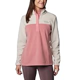 Columbia Damen Benton Springs Half Snap 2 Fleece Pull Over, Dark Stone/Pink Agave, L