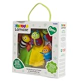 LAMAZE Gardenbug Wrist Baby Rattle Toy Baby Gift Set, Cute Foot Finder Baby Toy with Sensory Stimulation, Suitable for Boys & Girls From 0 - 6 Months, Styles May Vary LC27634