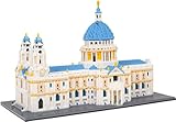 CIJINAY Modular Haus Bausteine, 7053 Klemmbausteine Architektur St. Pauls Kathedrale Bausatz, MOC Architecture Model Building Kits, Spielzeug Geschenke für Kinder Erwachsene