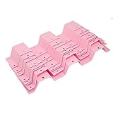 Ruilogod Haushaltsschublade Partition Organizer Manager Rosa