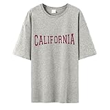 T-Shirts Für Herren Lustig, Basic T Shirt Herren Bedruckte, Sommer Rundhals Fun Sport Tshirt Kurzarm Locker Mit Buchstabenmuster Muskelshirts Gym Sportshirt Personalisiertes T-Shirt