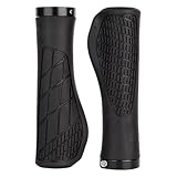 Lenkergriffe, Ergonomische Fahrradlenkergriffe aus Gummi, rutschfeste Ersatz-Lenkergriffe, Verriegelung der Lenkergriffe für Mandanni für die Kreuzfahrt