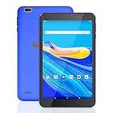 Haehne Tablet 8 Zoll, Android 10 Tablet PC, Quad Core Prozessor, 2GB RAM + 32GB ROM, 128GB Erweiterbar, Akku 4000mAh, WiFi, GPS, Bluetooth,Blau