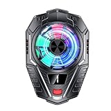 Zgehnao Kühler, Ventilator, Handy-Kühler zum Spielen, Videos, mit LED-Licht