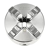 Selbstzentrierendes Vierbackenfutter Drehfutter Chuck 4 Backenfutter Drechselmaschine Drehbankfutter Dreibackenfutter Ø80/100/125mm Spannarbeiten Fräsarbeiten Bohrarbeiten und Dreharbeiten(80mm)