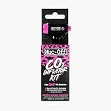 Muc-Off CO2 Kartuschenpumpe Inflator Kit Road Inkl. 2x16 g Kartusche & Neoprenhülle, 2116