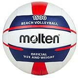 Molten Volleyball-Ball-V5B1500-WN weiß/blau/rot 5