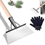 GEDEGOOK Multifunktionale Gartenschaufel, Outdoor Garten Reinigungsschaufel, Garten Schaufel, EIS Beseitigen und Schneeschaufeln, Stahl Unkrautwerkzeug Schaufel für Reinigen, Pflanzen, Jäten (21cm)