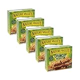 Nature Valley® | Knusprige Müsliriegel, Vollkornhaferflocken und Honig, ohne Farbstoffe, ohne Konservierungsstoffe, ohne Laktose, für Vegetarier geeignet – 5 x 210 g (insgesamt 50 Riegel)