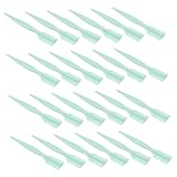 BAZEITFLOW 50 Stück Teiliges Augenbrauen und Wimpernkamm aus Langlebigem Praktische Trennkämme für Wimpern und Stirnfransen Kompakter Tragbarer Organizer für Präzises Styling Zufällige Farbe