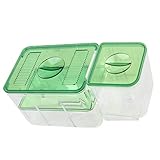 ibasenice Isolierter Aufzuchtbecken für Fische aus Transparentem Selbststeuernder Zuchttank mit Schutzfunktion zur Schonung von Jungfischen Eiern und Kleinen Aquarienbewohnern Verbesserte