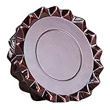 FONDOTIN Sockel Lotus Basis Stabile Holzsäule Blumendekoration für Garten Wohnzimmer Innenbereich Skulpturenständer Gartenfiguren Wohnkultur